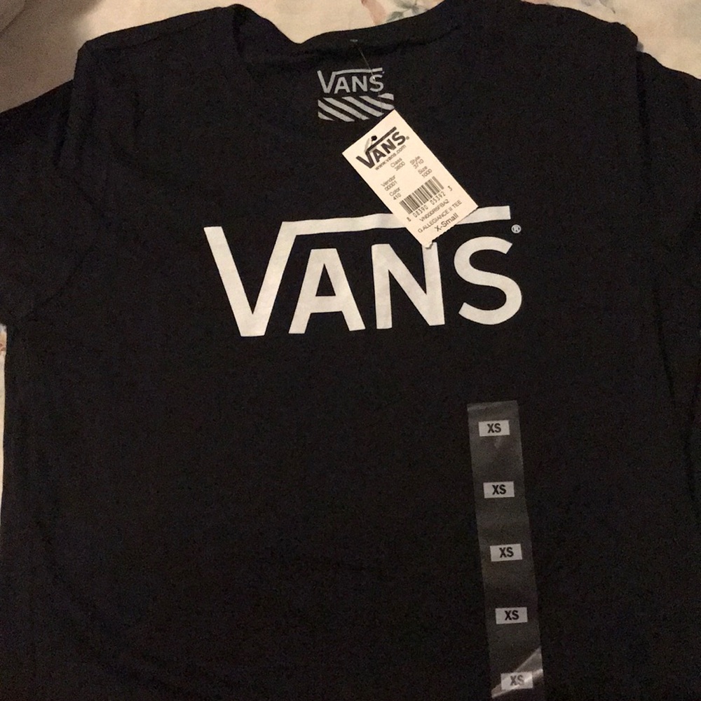 Black VANS black T-shirt